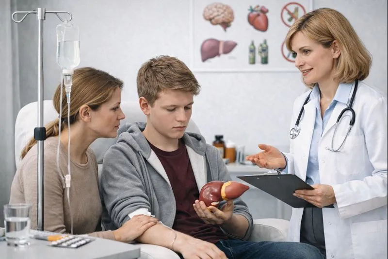 Лечение подросткового и детского алкоголизма